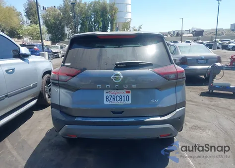 2021 Nissan Rogue Sv Fwd from USA, damaged, VIN 5N1AT3BA4MC846148